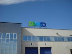 Neonové logo, plexisklo, translucentní fólie