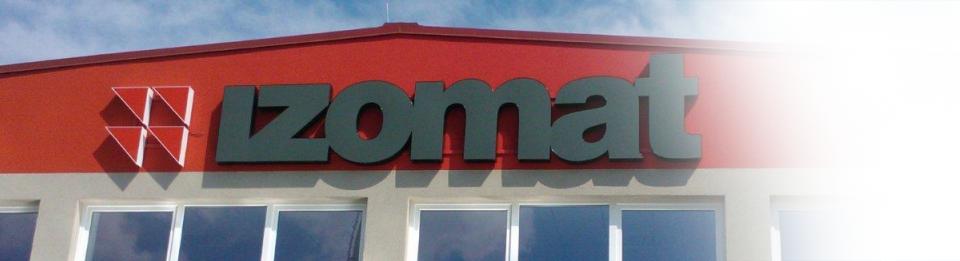 LED logo izomat